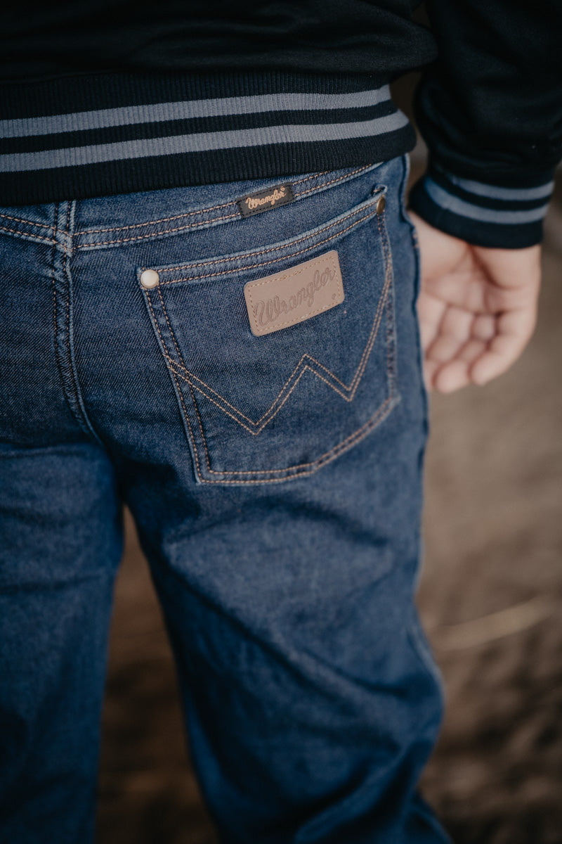 'Tucker' Men's Wrangler Fleece Lined Jeans (Size 30-38)