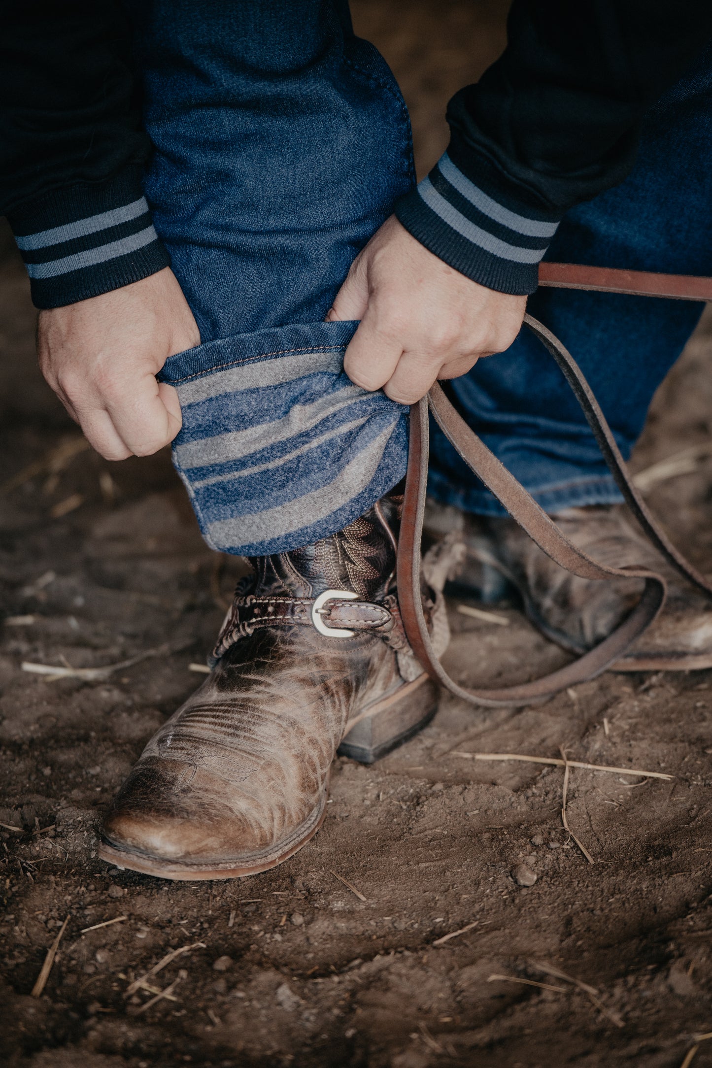 'Tucker' Men's Wrangler Fleece Lined Jeans (Size 30-38)