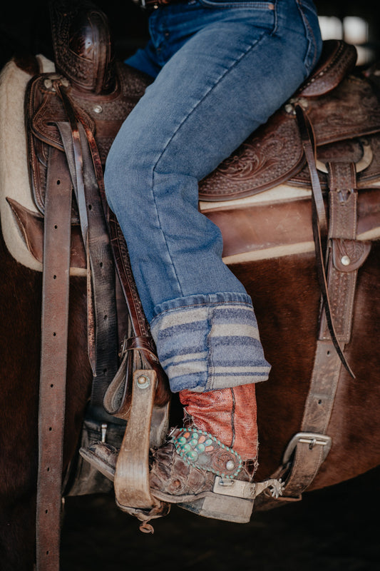 'Brynn' Mae Fleece Lined Mid Rise Bootcut (Size 24-35)