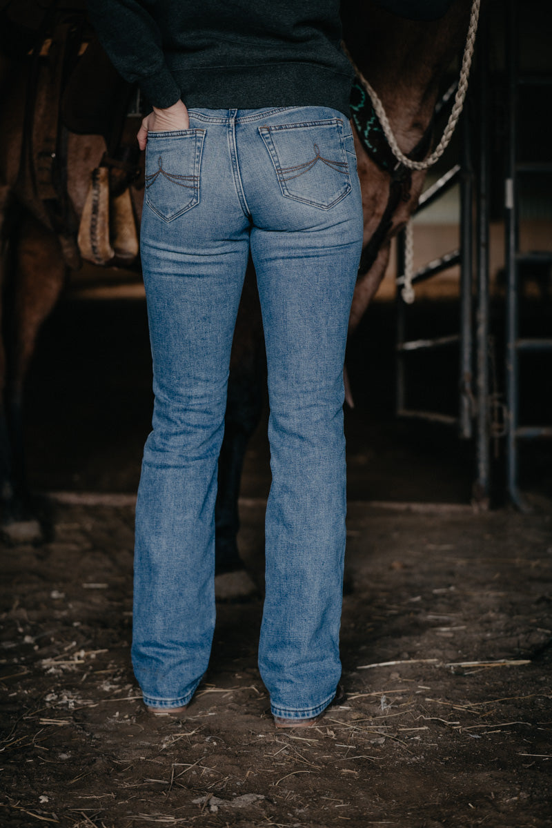 'Tatum' Perfect Rise Acclimatize Bootcut Jean by Ariat (Sizes 24-34)