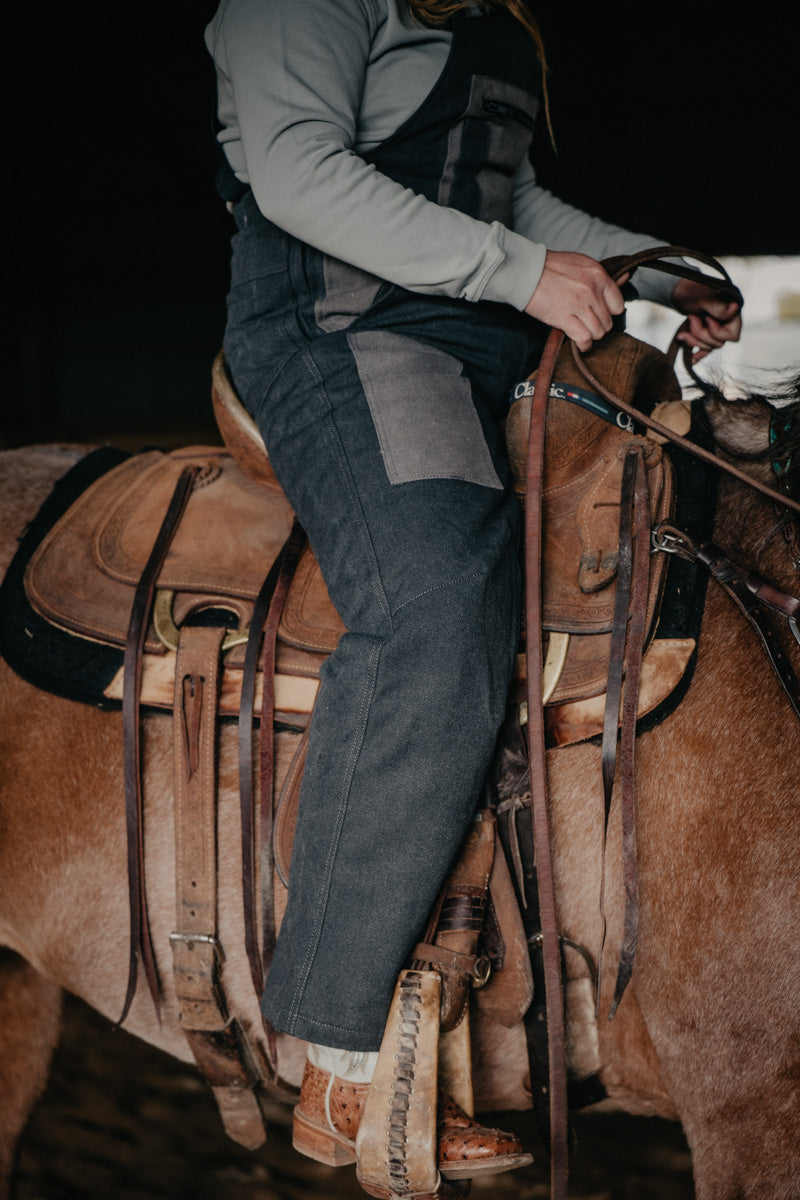 Women's Dark Charcoal Insulated Overalls (XXS-XXL)