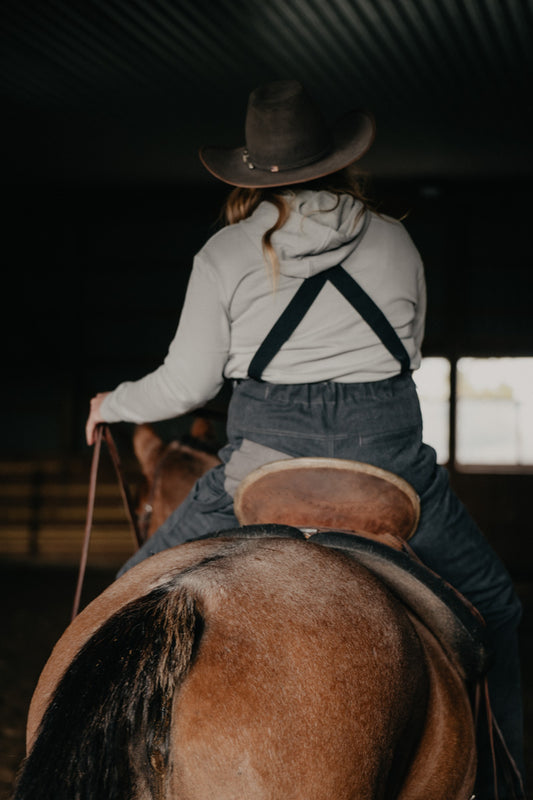 Women's Dark Charcoal Insulated Overalls (XXS-XXL)