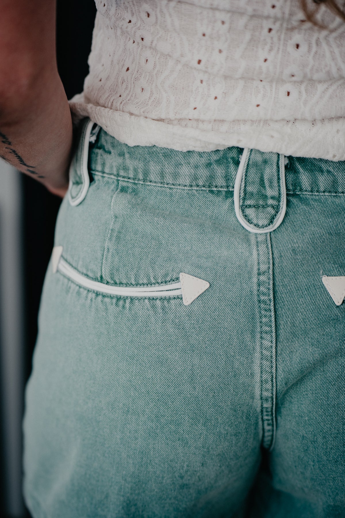 'Jordi' Tan Smiley Shorts (S-XL; 2 Colours)