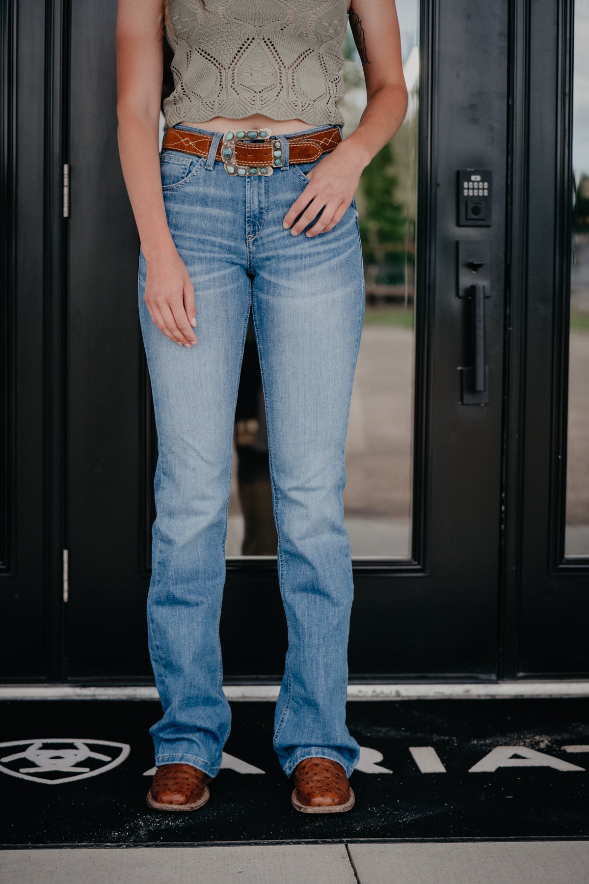 'Lyra' High Rise Bootcut Jean by Ariat (24-34)