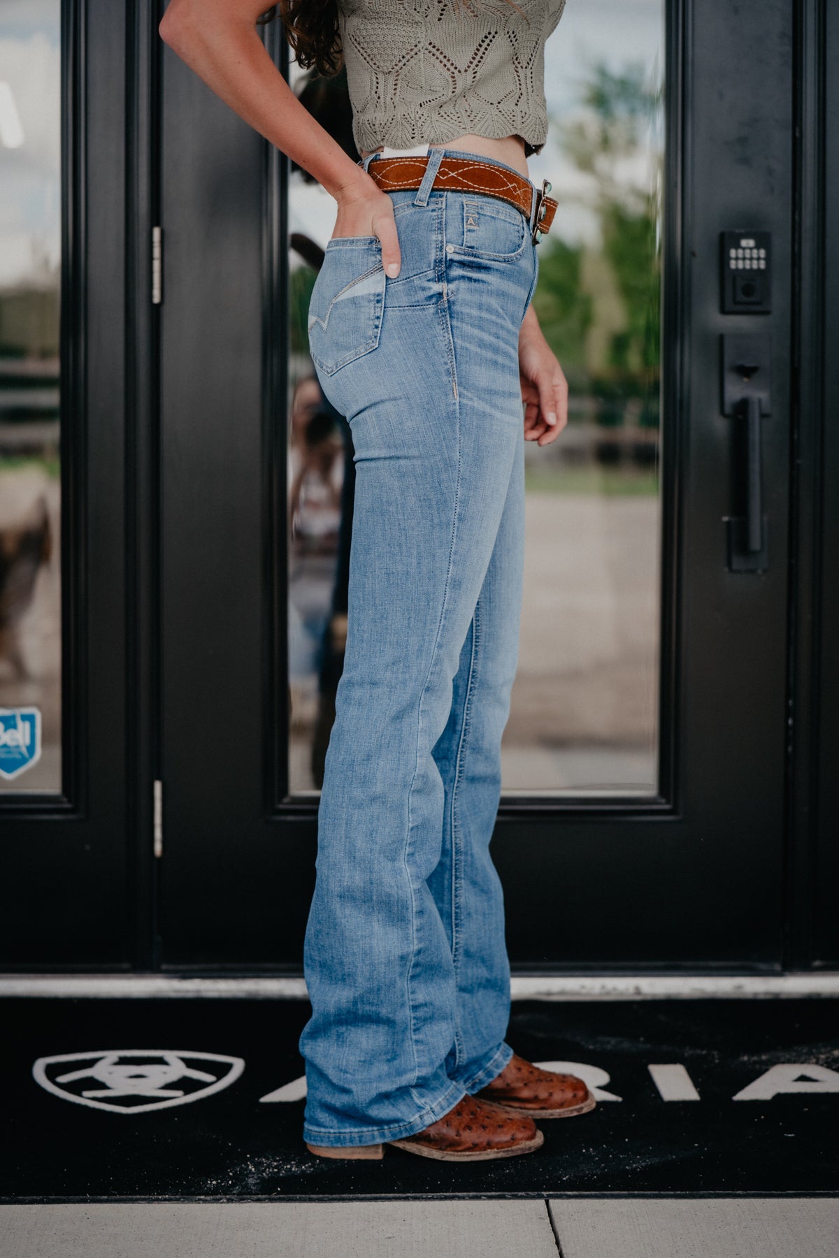 'Lyra' High Rise Bootcut Jean by Ariat (24-34)