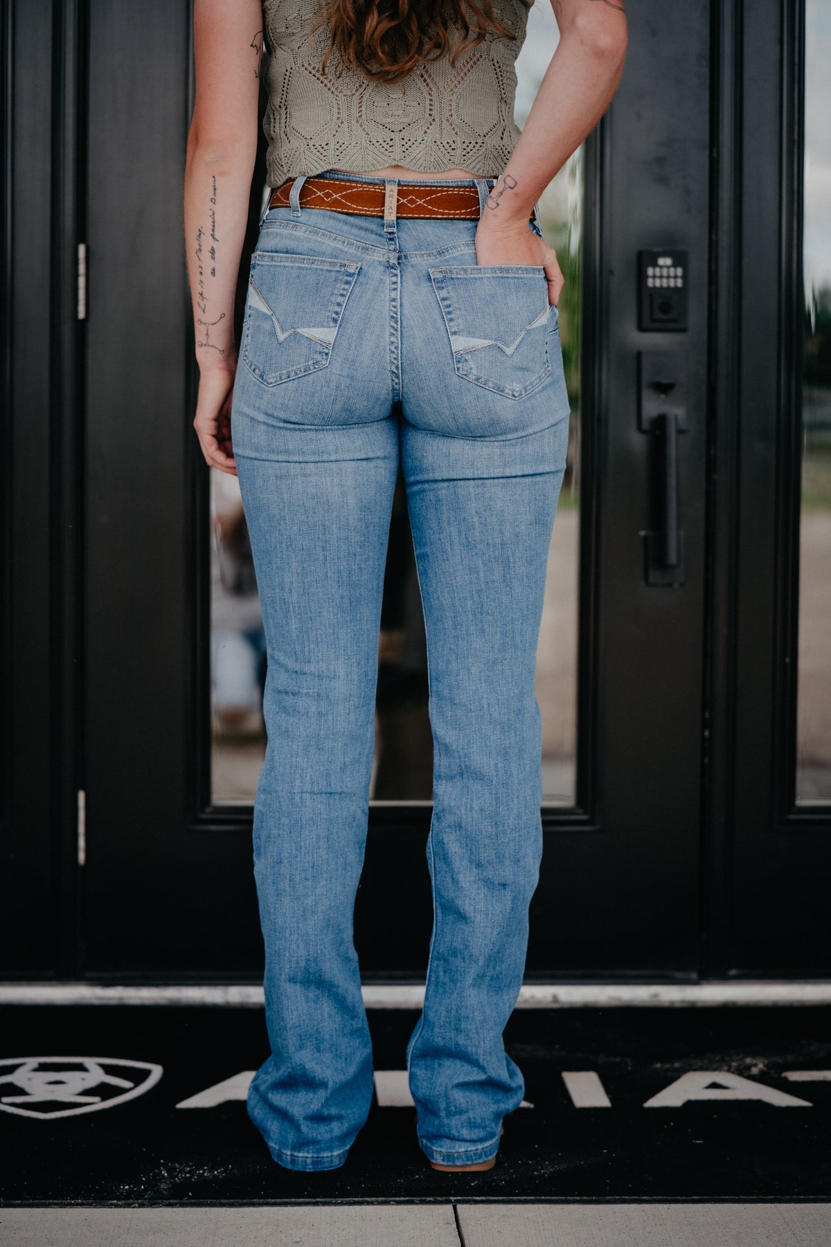 'Lyra' High Rise Bootcut Jean by Ariat (24-34)