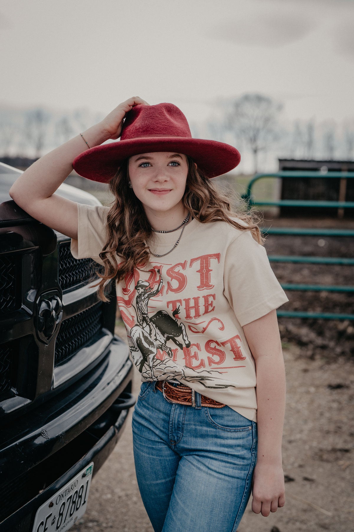 'Best in the West' Women's Ariat Bull Rider T-Shirt (XS - XXL)