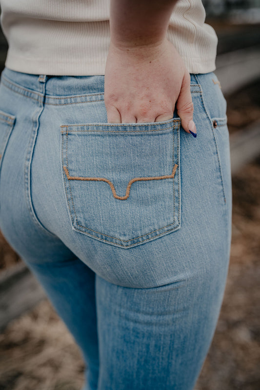 Jennifer High Rise Flare Jean by Kimes Ranch (Light Wash)