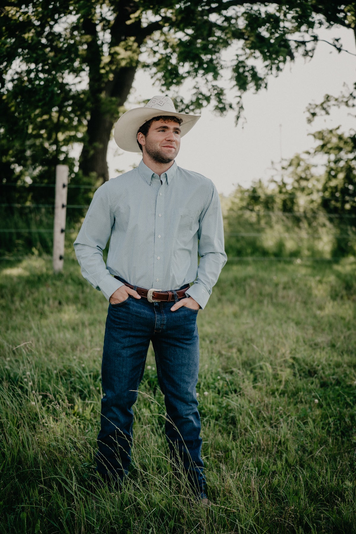 'Brexton' Men's COJO X Wrangler Long Sleeve Shirt (S-XXL)