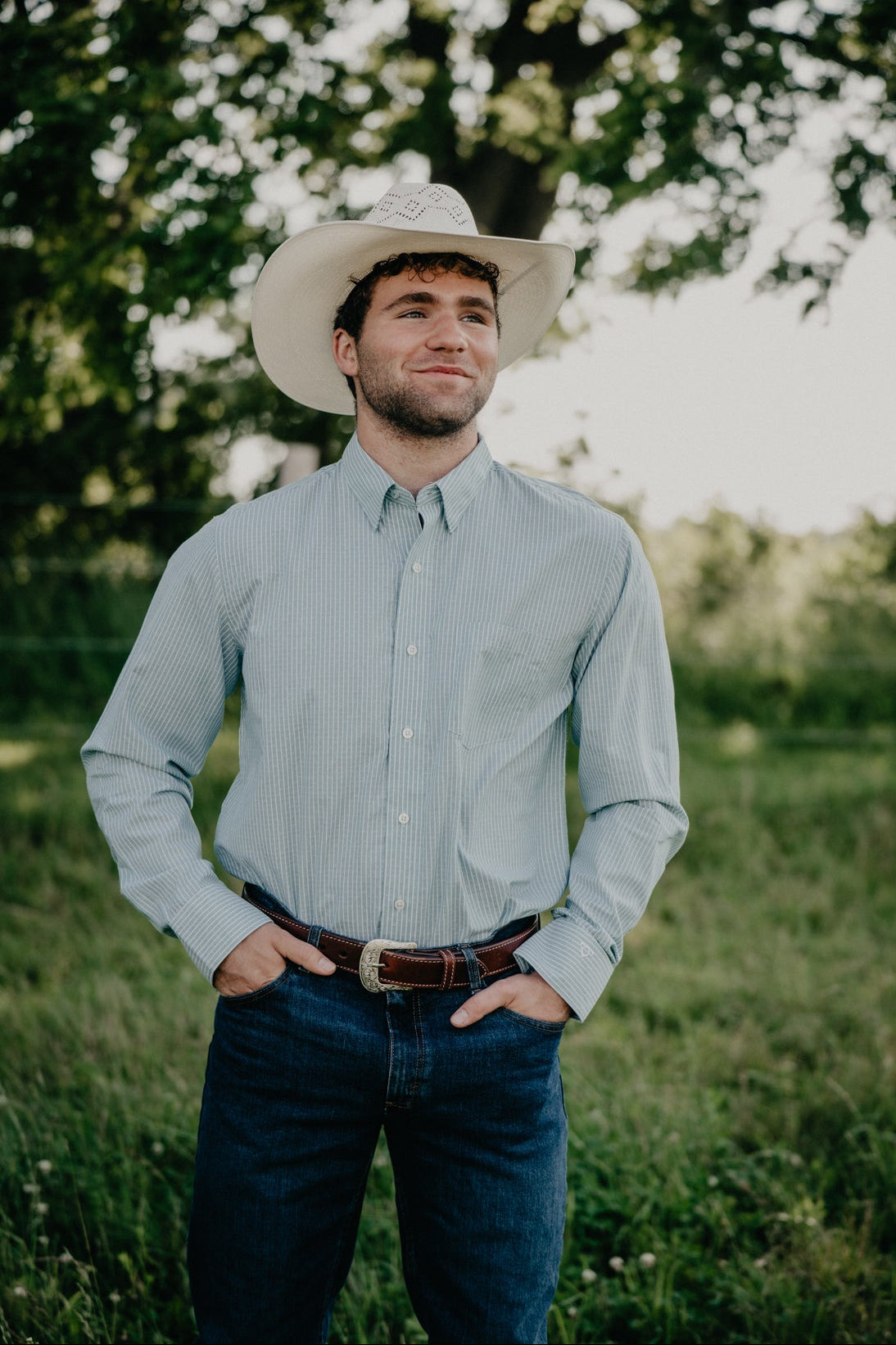 'Brexton' Men's COJO X Wrangler Long Sleeve Shirt (S-XXL)