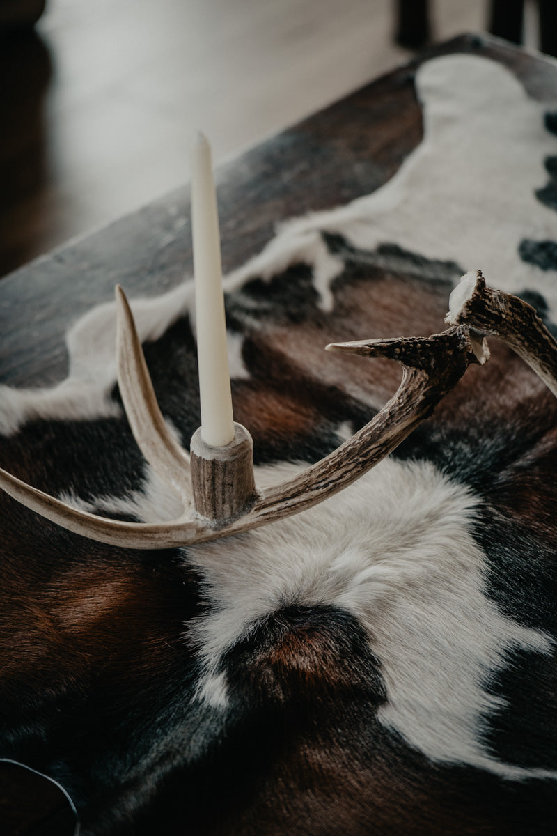#80 Authentic Antler Candelabra