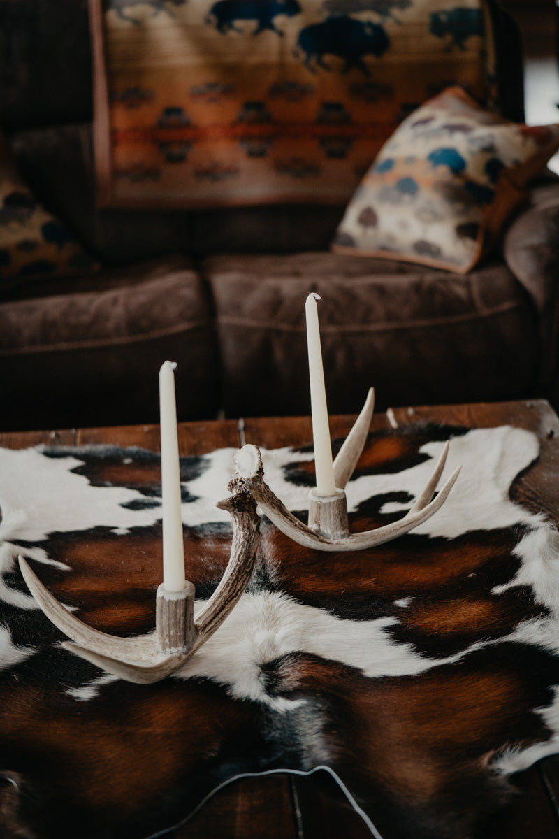 #80 Authentic Antler Candelabra