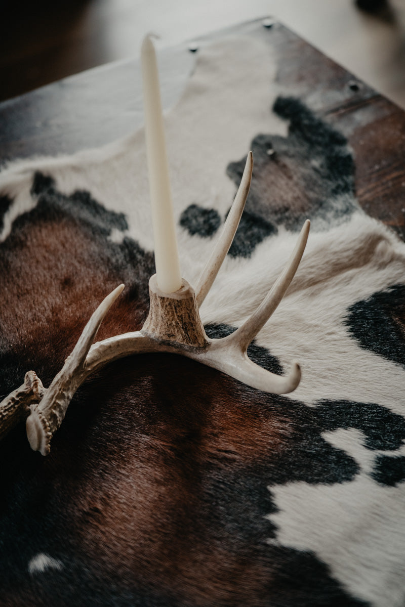 #79 Authentic Antler Candelabra