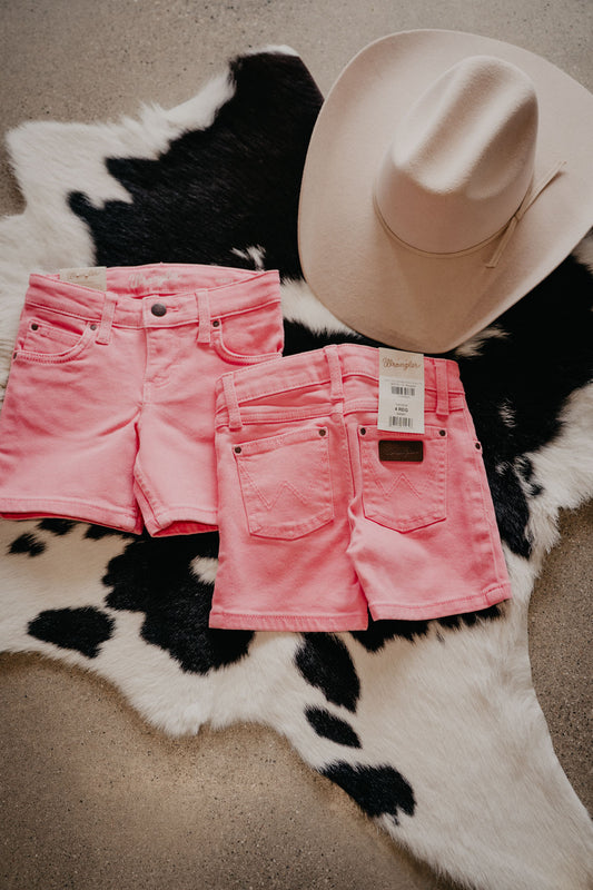 'Aubrie' Girl's Wrangler Shorts (Sizes 4-14)