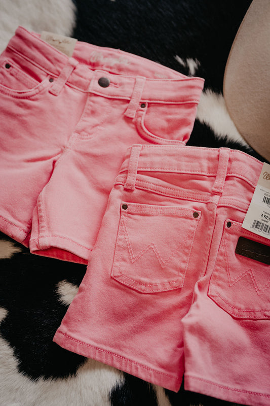 'Aubrie' Girl's Wrangler Shorts (Sizes 4-14)