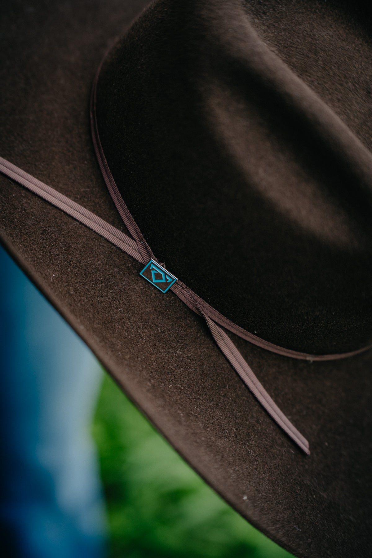 'CJ Barton' Resistol 5X Felt Chocolate Cowboy Hat