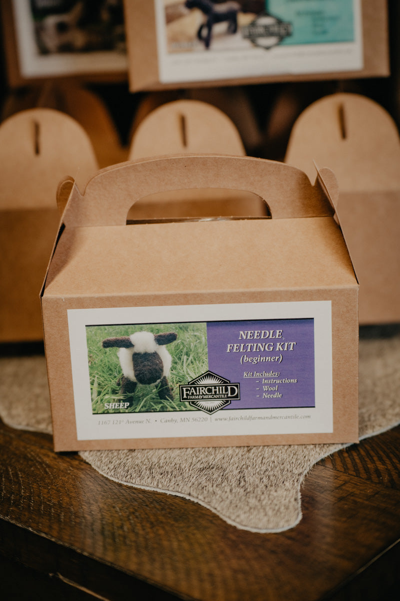 Sheep Needle Felting Kit