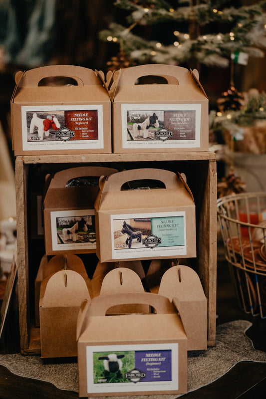 Boer Goat Needle Felting Kit