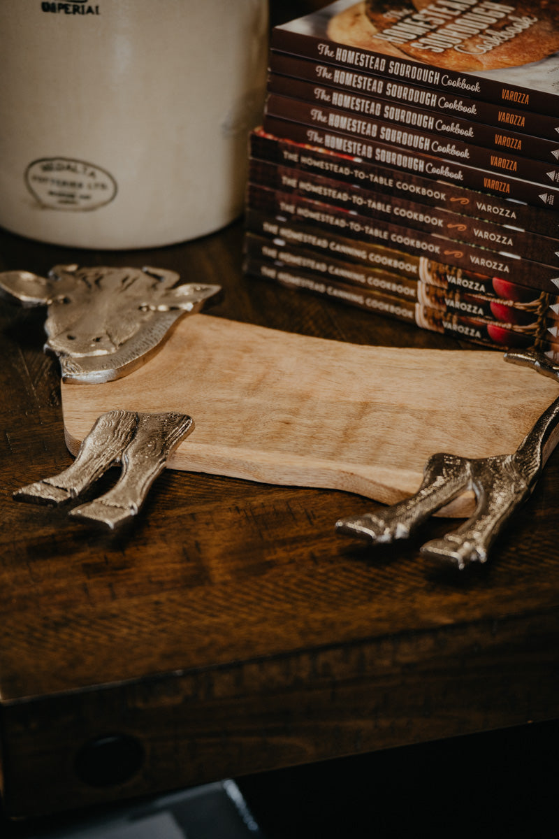 Cow Shaped Cheese Board