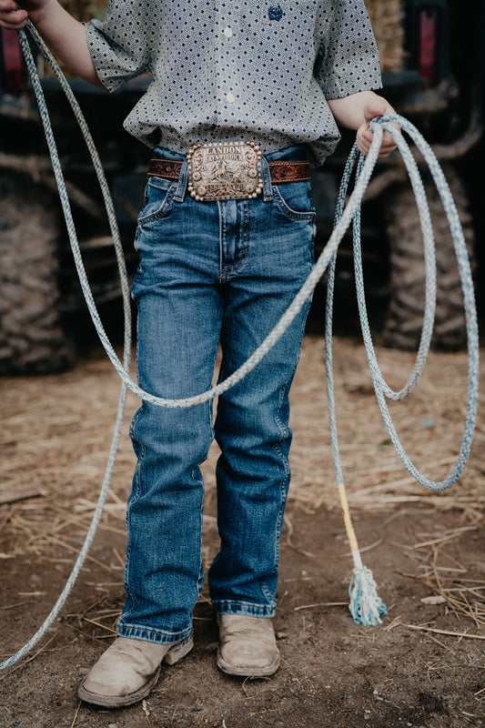 'Brody' Boy's Retro Bootcut Jeans by Wrangler (Slim & Reg. Fit)