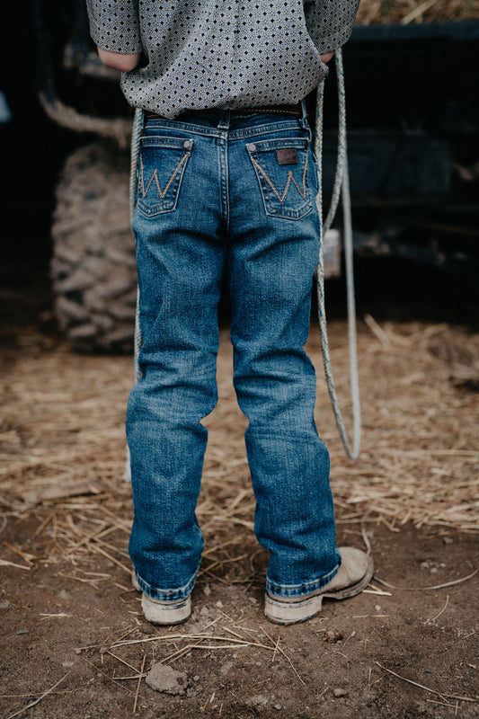 'Brody' Boy's Retro Bootcut Jeans by Wrangler (Slim & Reg. Fit)