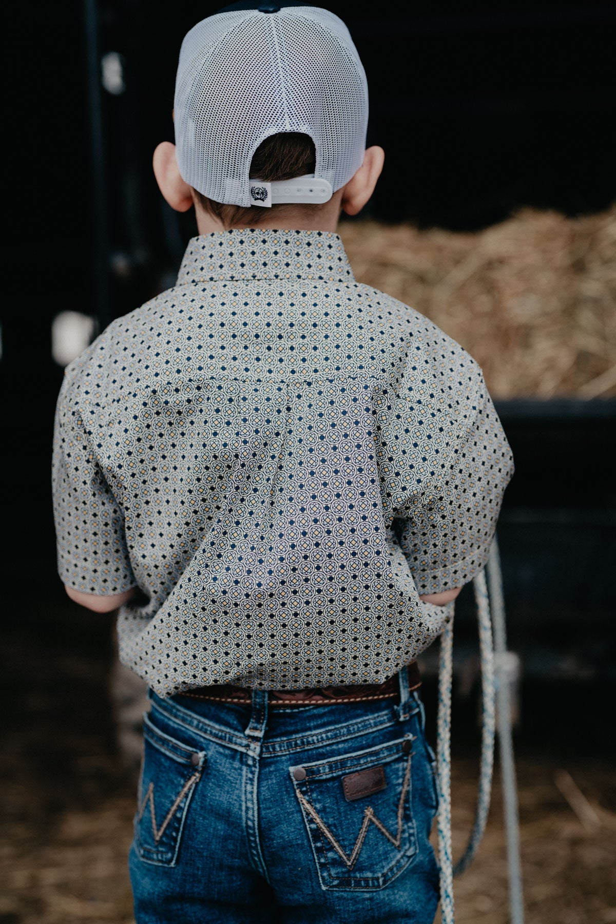 'Charley' Boy's CINCH Short Sleeve Button Down (S-XXL)