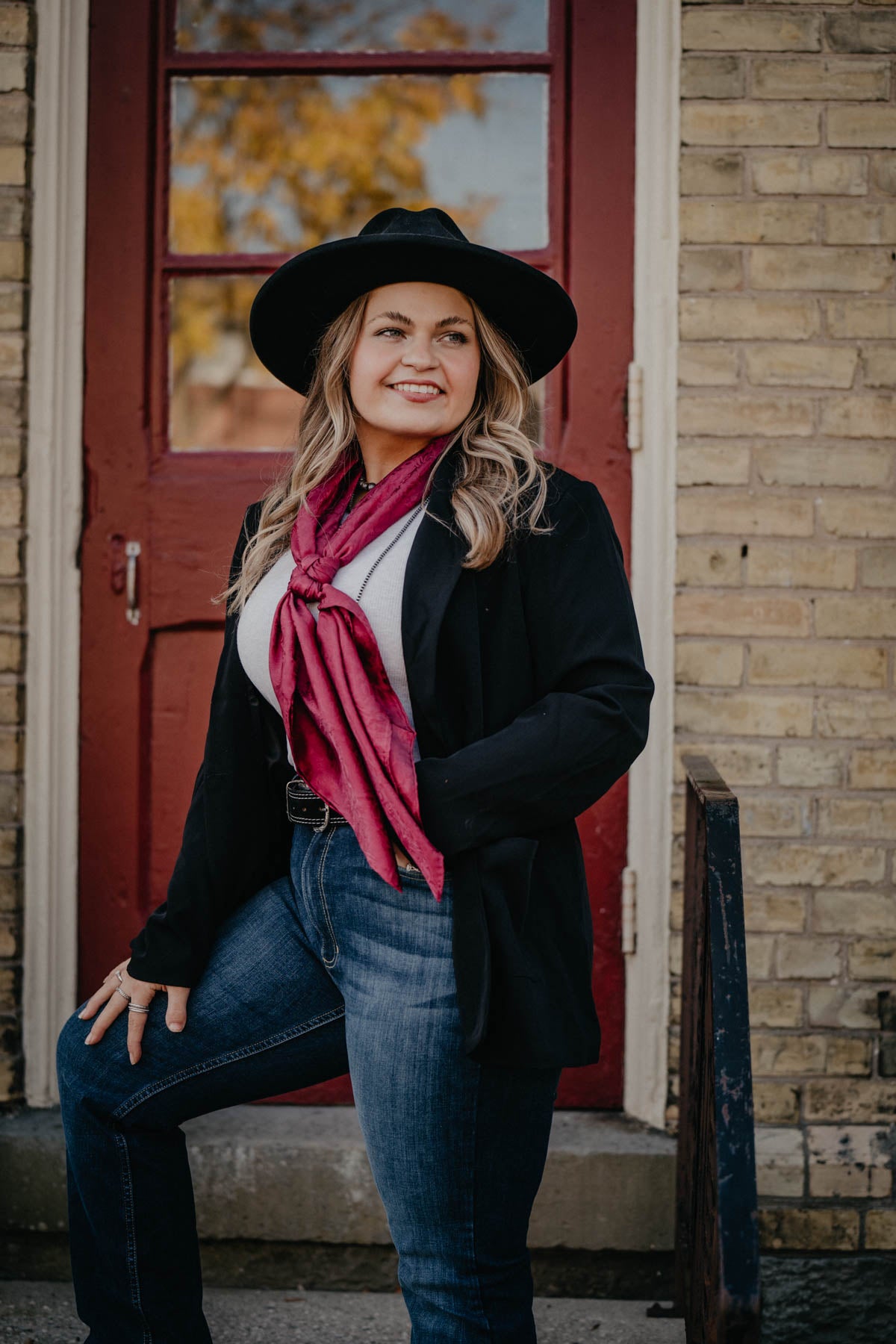 ‘Noir’ Black Boyfriend Fit Blazer (XS ONLY)