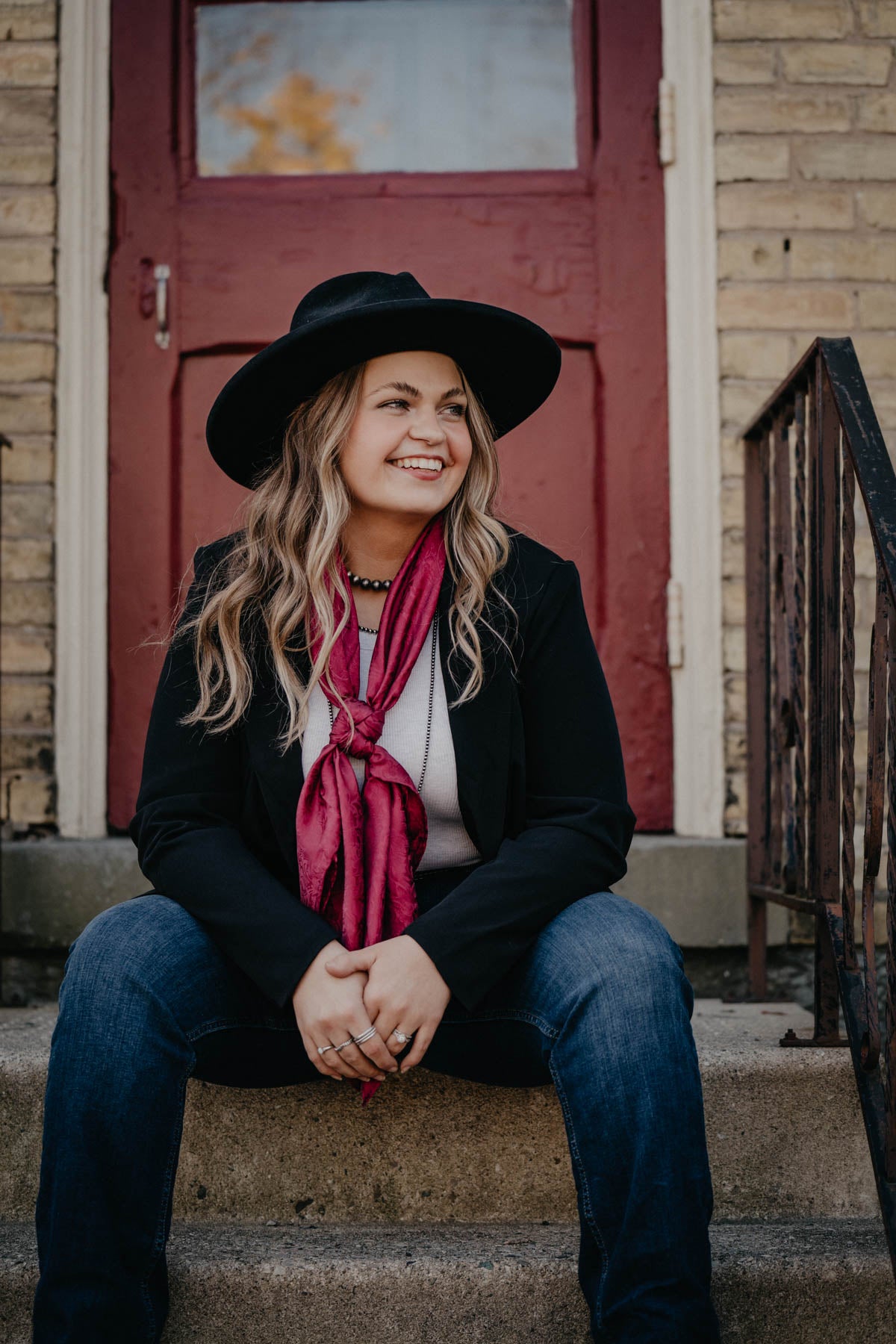 ‘Noir’ Black Boyfriend Fit Blazer (XS ONLY)