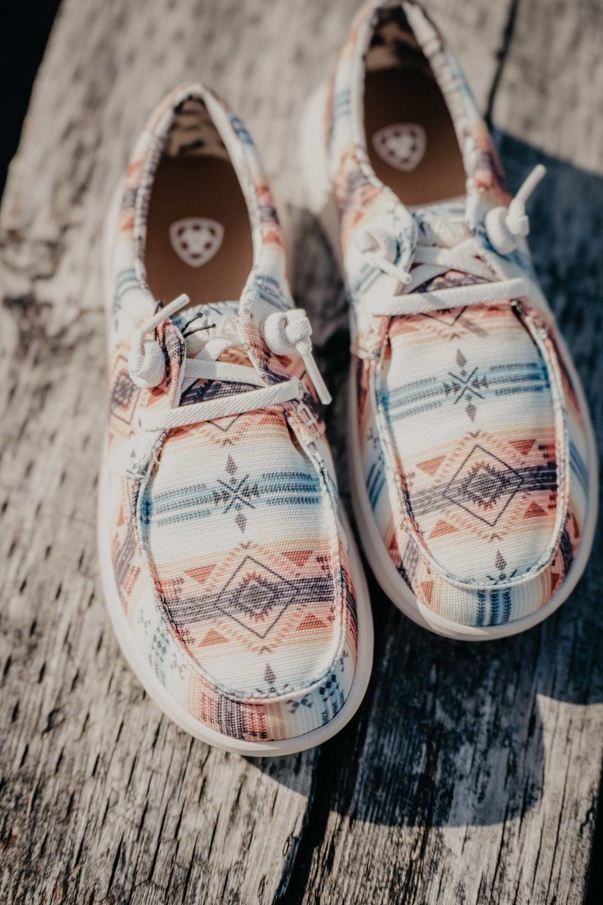 'Southwestern Sunset' Women's Ariat Casual Hilo Shoes (6-9 Only)