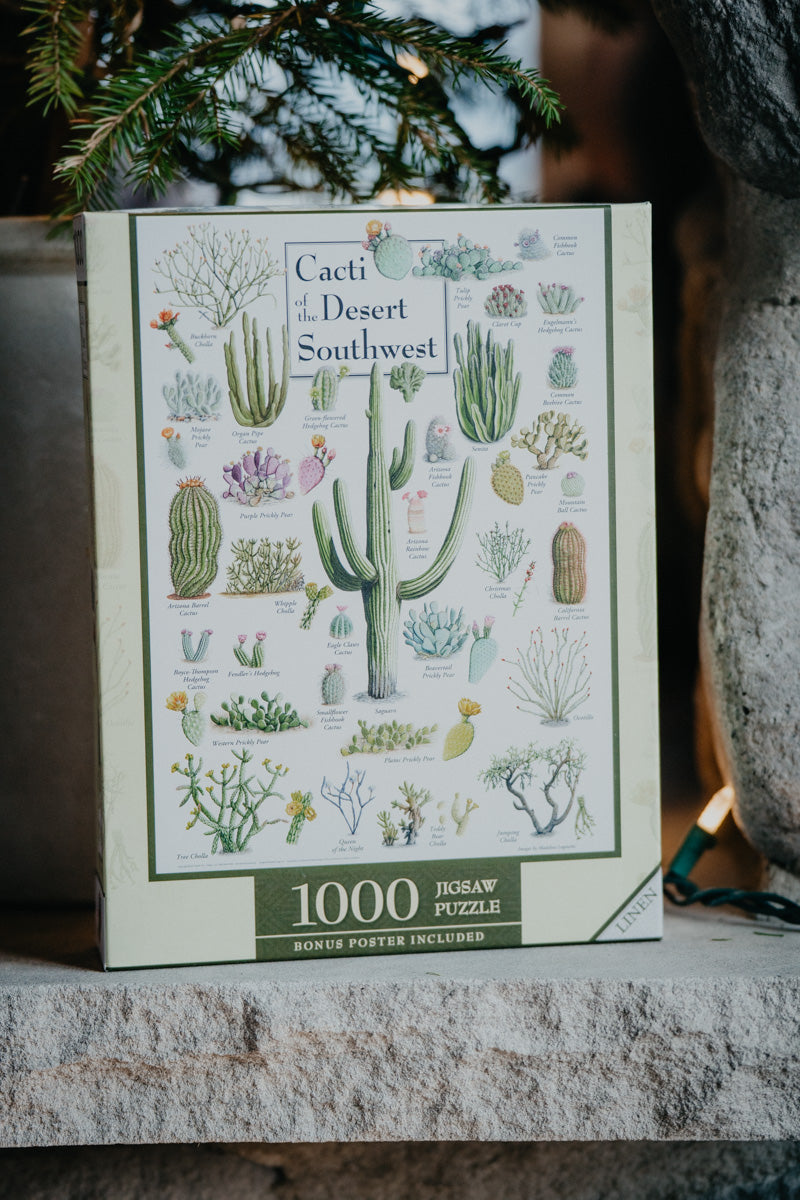 Cacti of the Desert Southwest 1000 Piece Puzzle