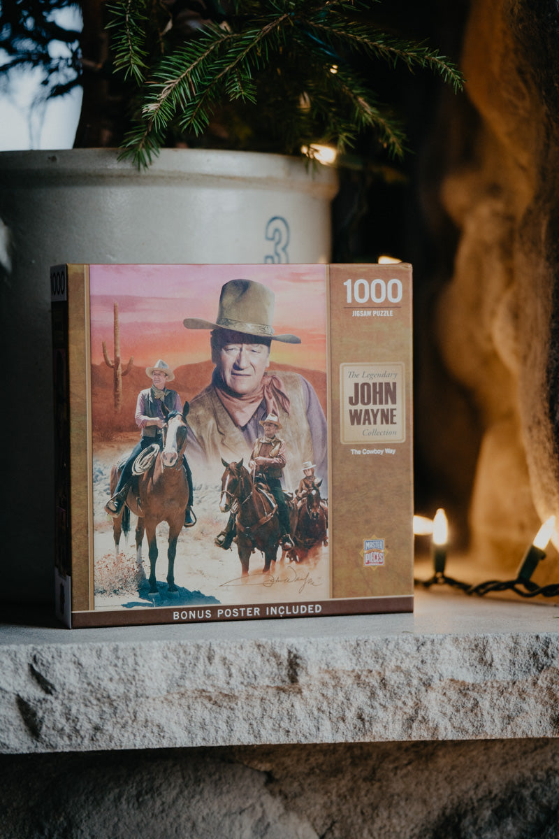 John Wayne Collection -The Cowboy Way 1000 Piece Puzzle