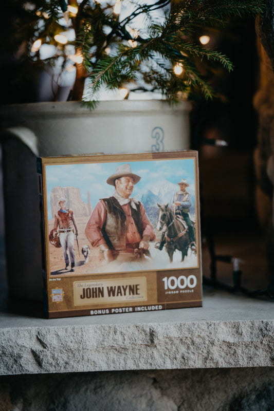 John Wayne Collection -On The Trail 1000 Piece Puzzle