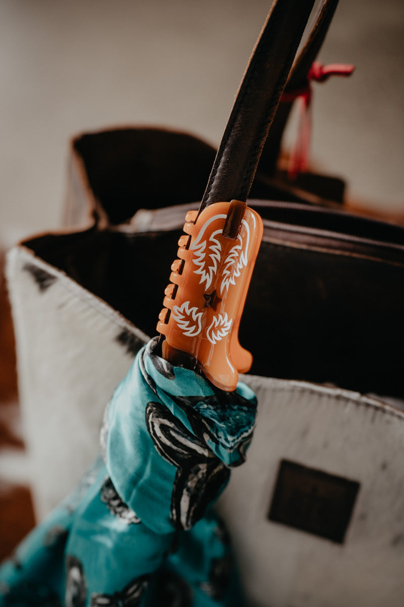 Western Boot Shaped Claw Clips