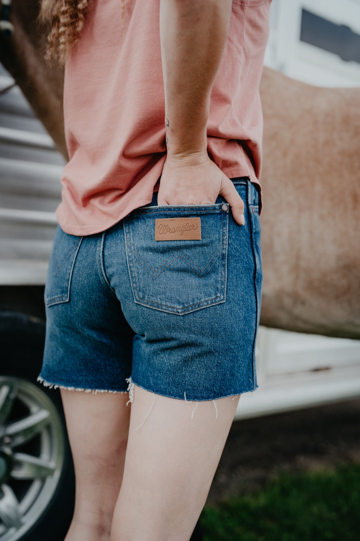 'Daisy' Wrangler Cowboy Short 5.5" Inseam (24-33)