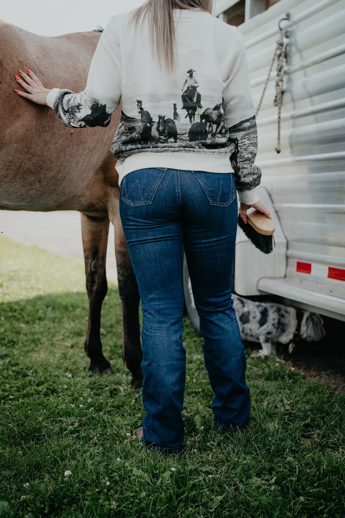 'Destiny' Bespoke Bootcut Jean by Wrangler (25-34; Inseam 30-36)