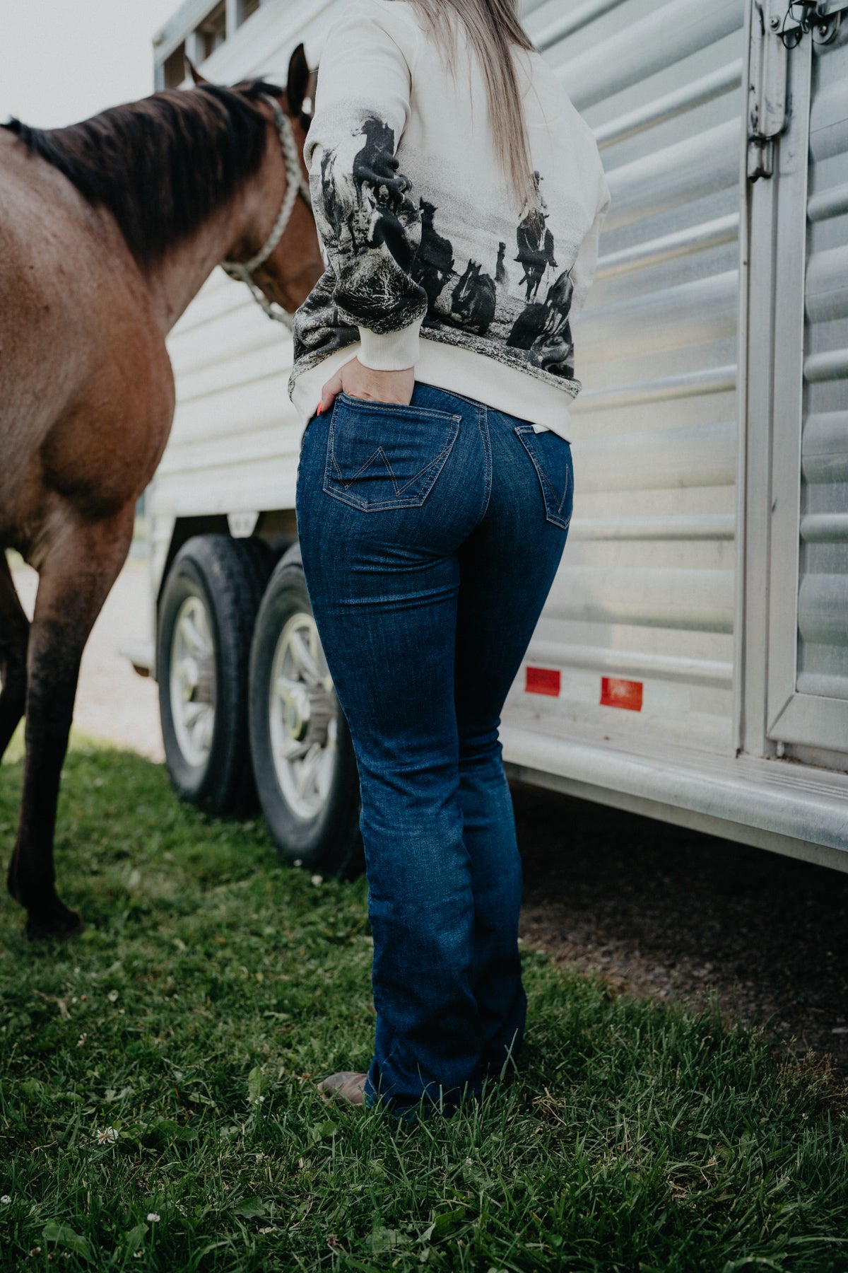 'Destiny' Bespoke Bootcut Jean by Wrangler (25-34; Inseam 30-36)