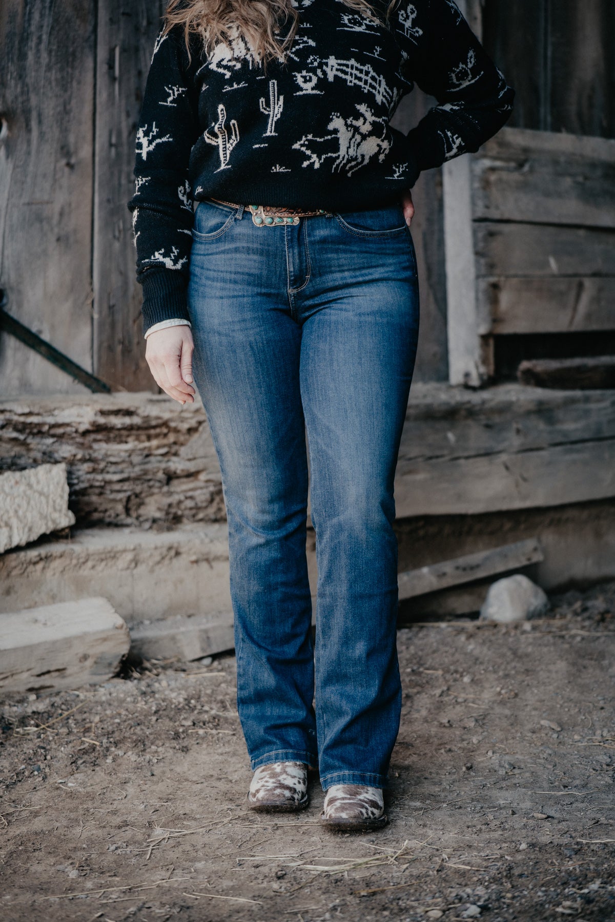 'Lacey' Bespoke Bootcut Jean by Wrangler (25-34)