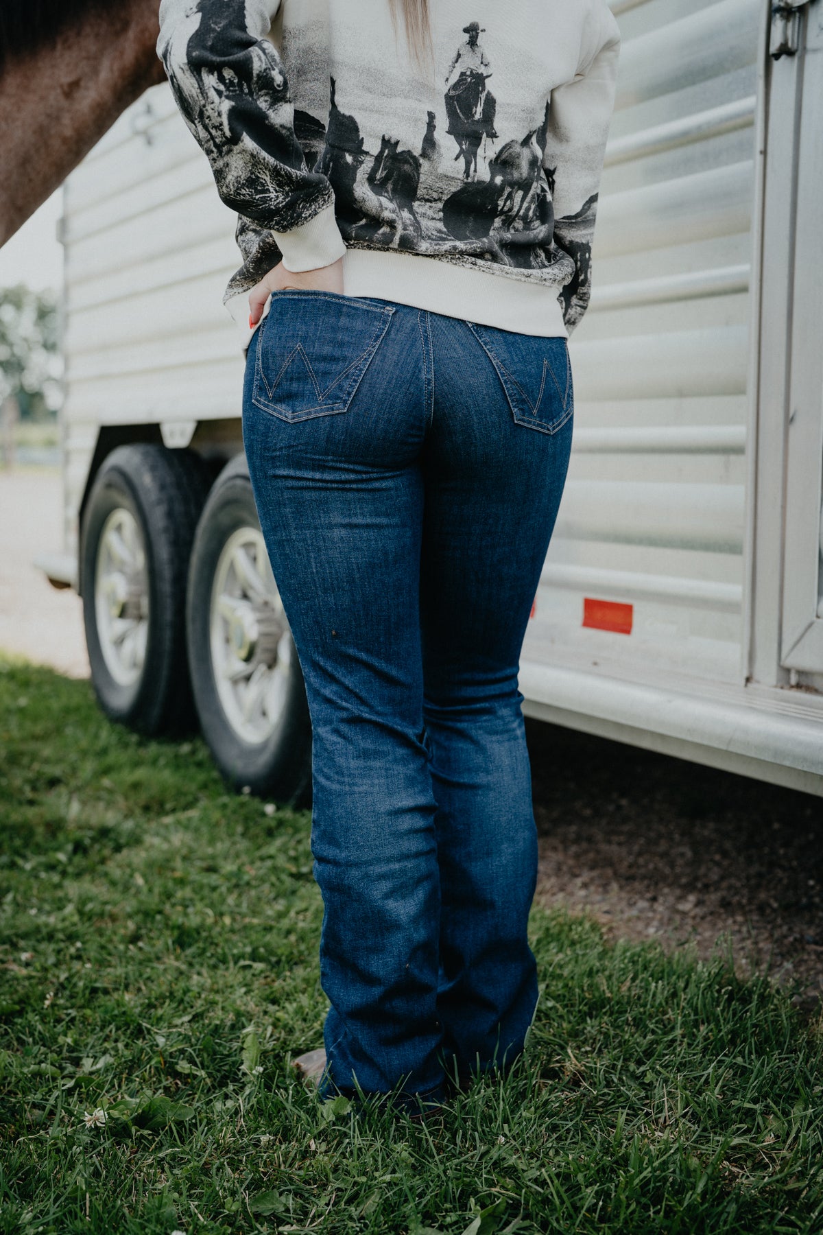 'Destiny' Bespoke Bootcut Jean by Wrangler (25-34; Inseam 30-36)