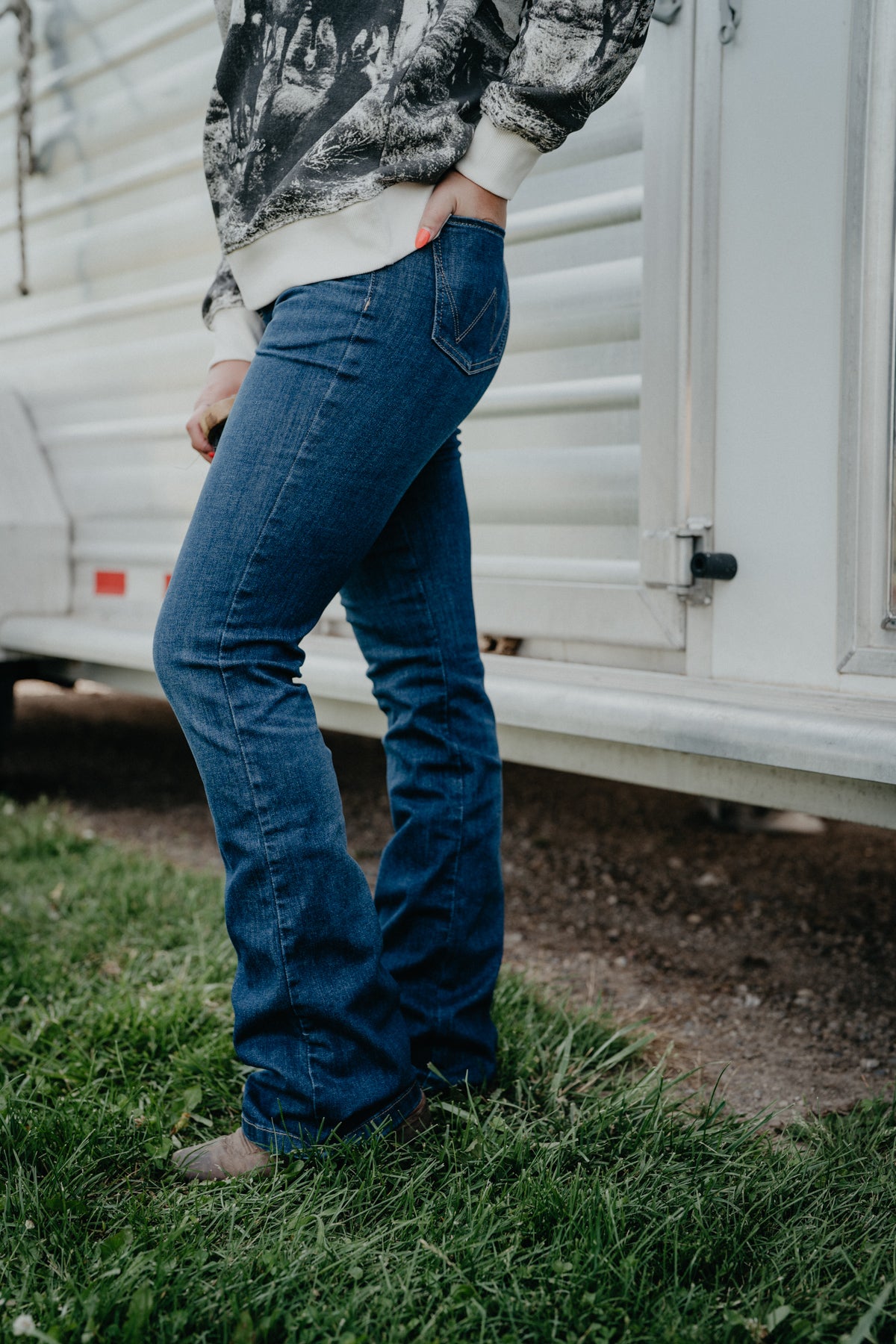 'Destiny' Bespoke Bootcut Jean by Wrangler (25-34; Inseam 30-36)