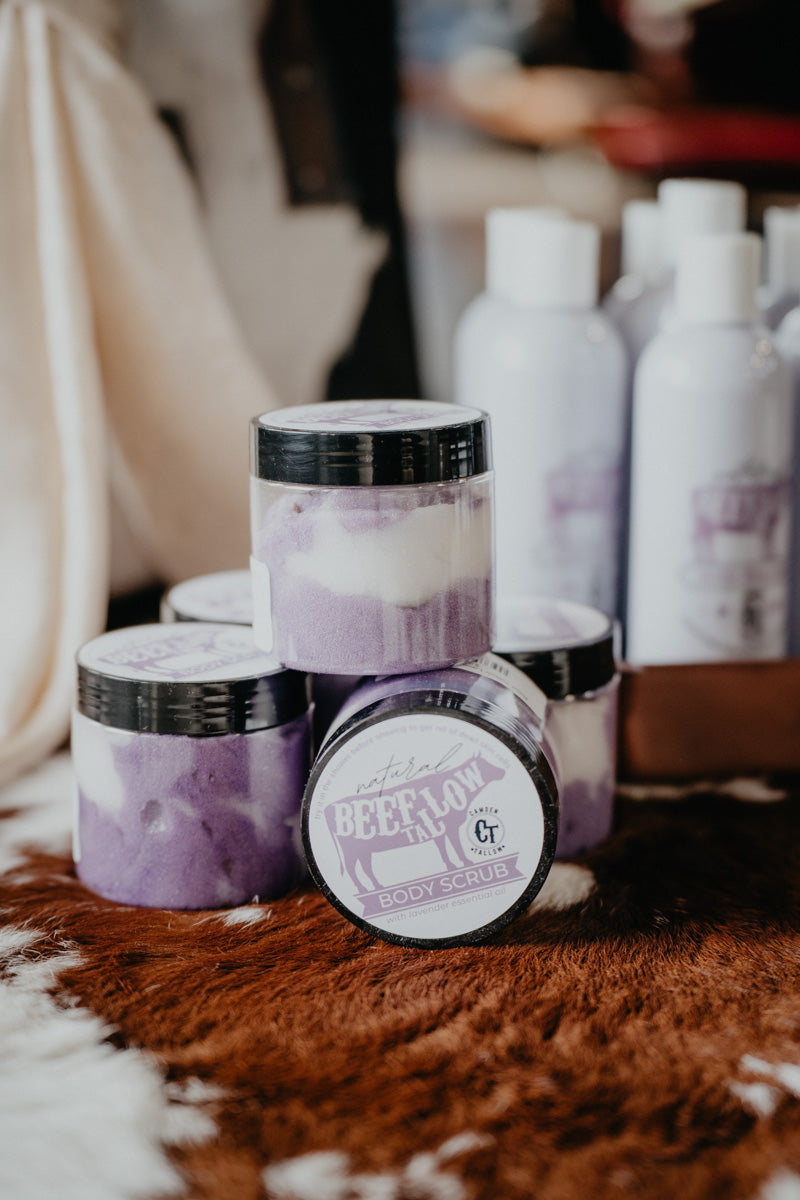 Beef Tallow Lavender Body Scrub