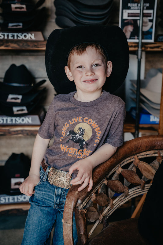 'Luke' Boy's Wrangler Long Live Cowboys T-shirt
