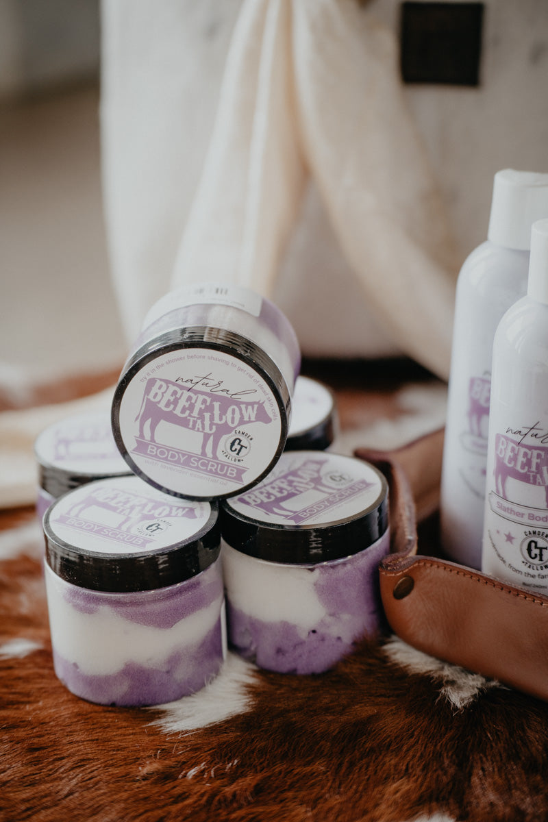 Beef Tallow Lavender Body Scrub