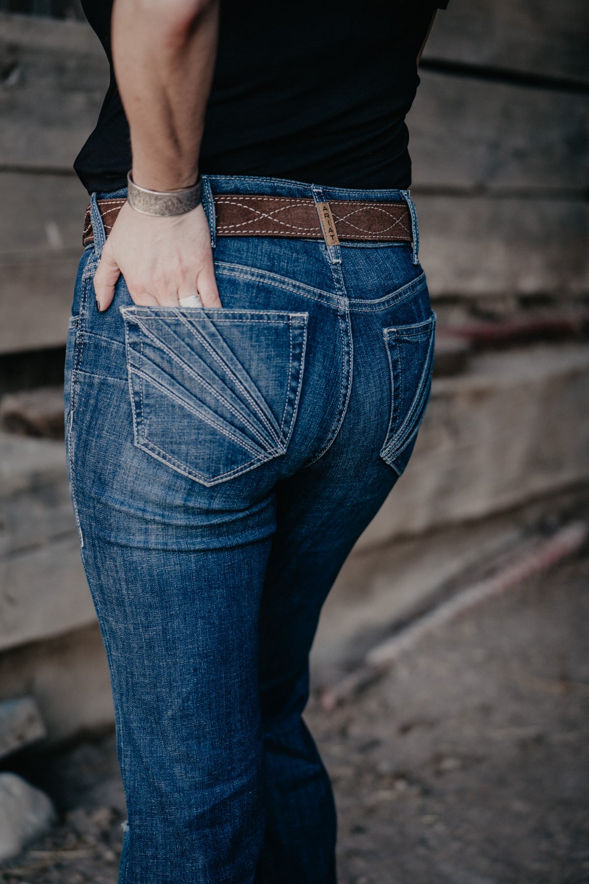 'Florence' Perfect Rise Flare Jean by Ariat (29S Only)