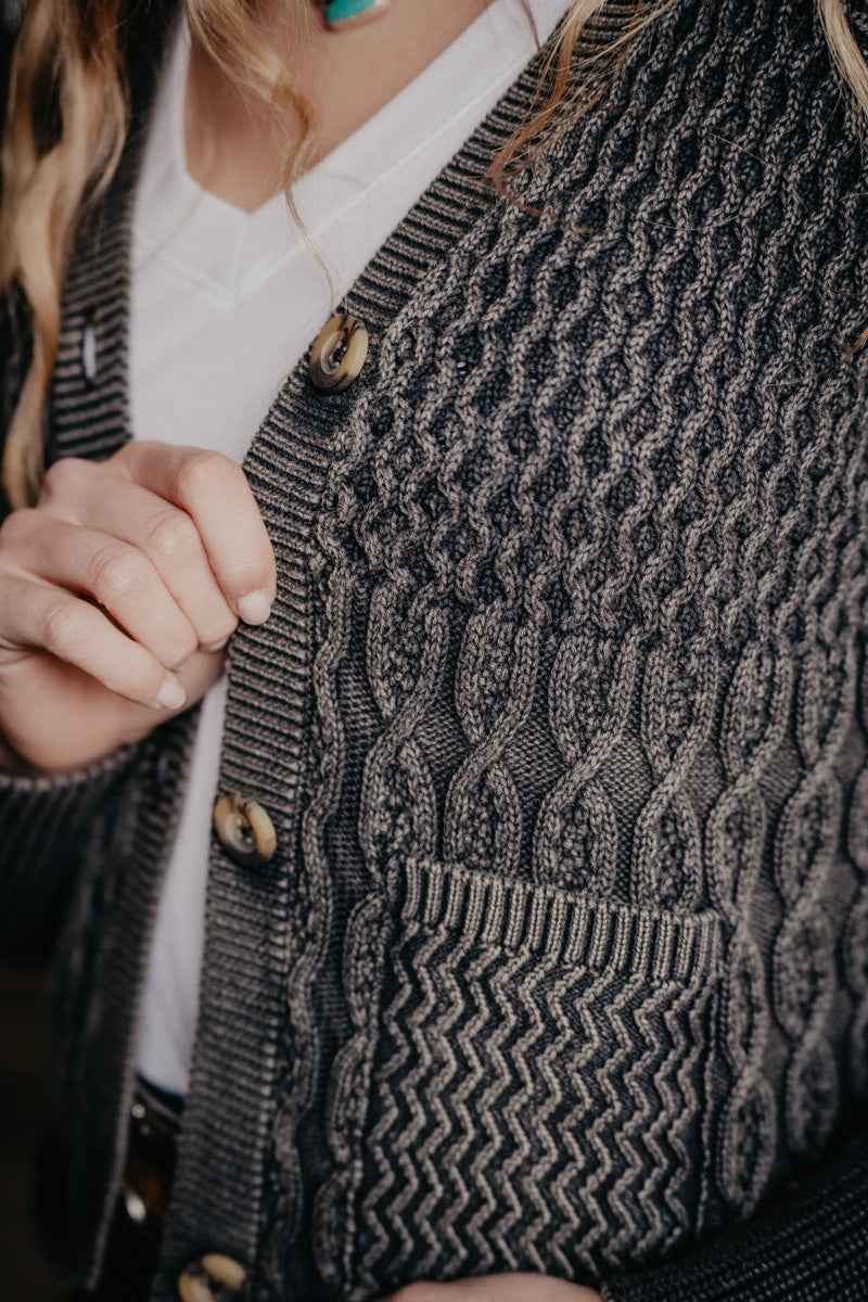 'Dallas' Sweater Cardigan by Rock and Roll Denim (XS-XXL, Two Colours)