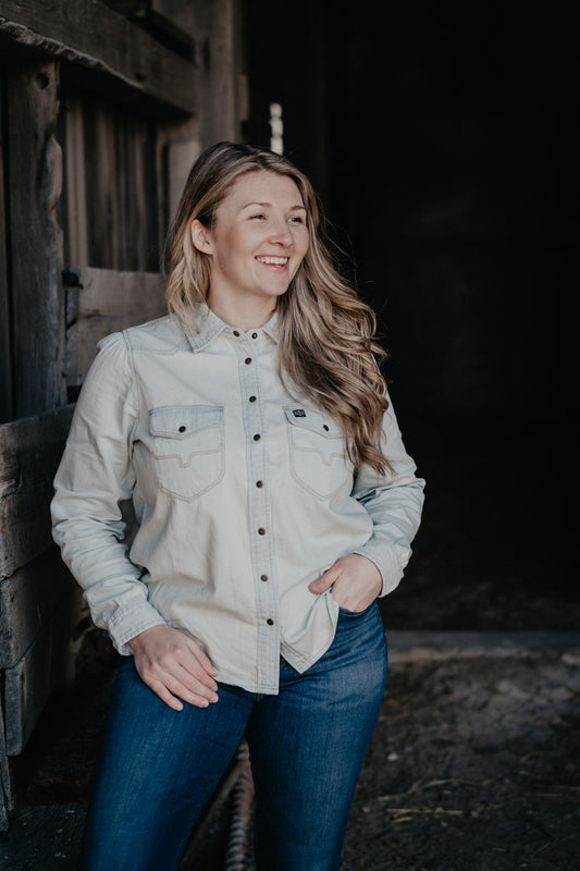 'Jane' Women's Kimes Ranch Denim Button Up (2 Colours; S - XXL)