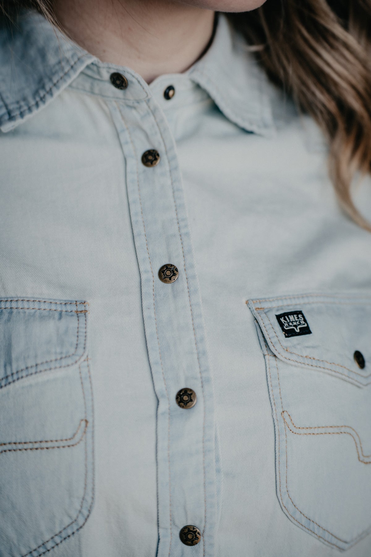 'Jane' Women's Kimes Ranch Denim Button Up (2 Colours; S - XXL)