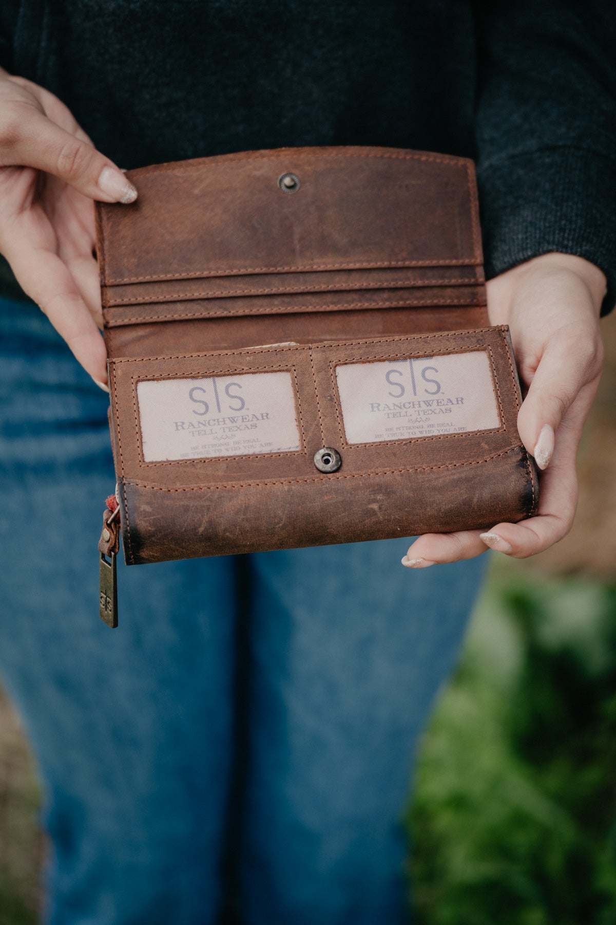Baroness Ladies Trifold Wallet