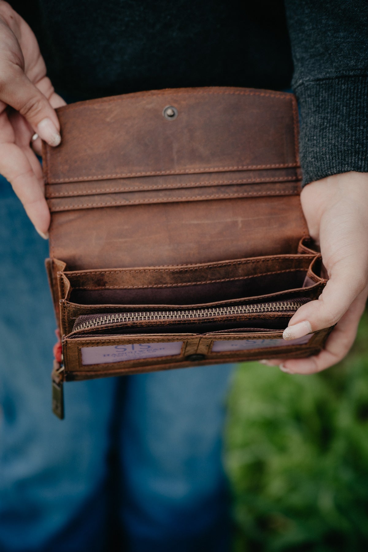 Baroness Ladies Trifold Wallet