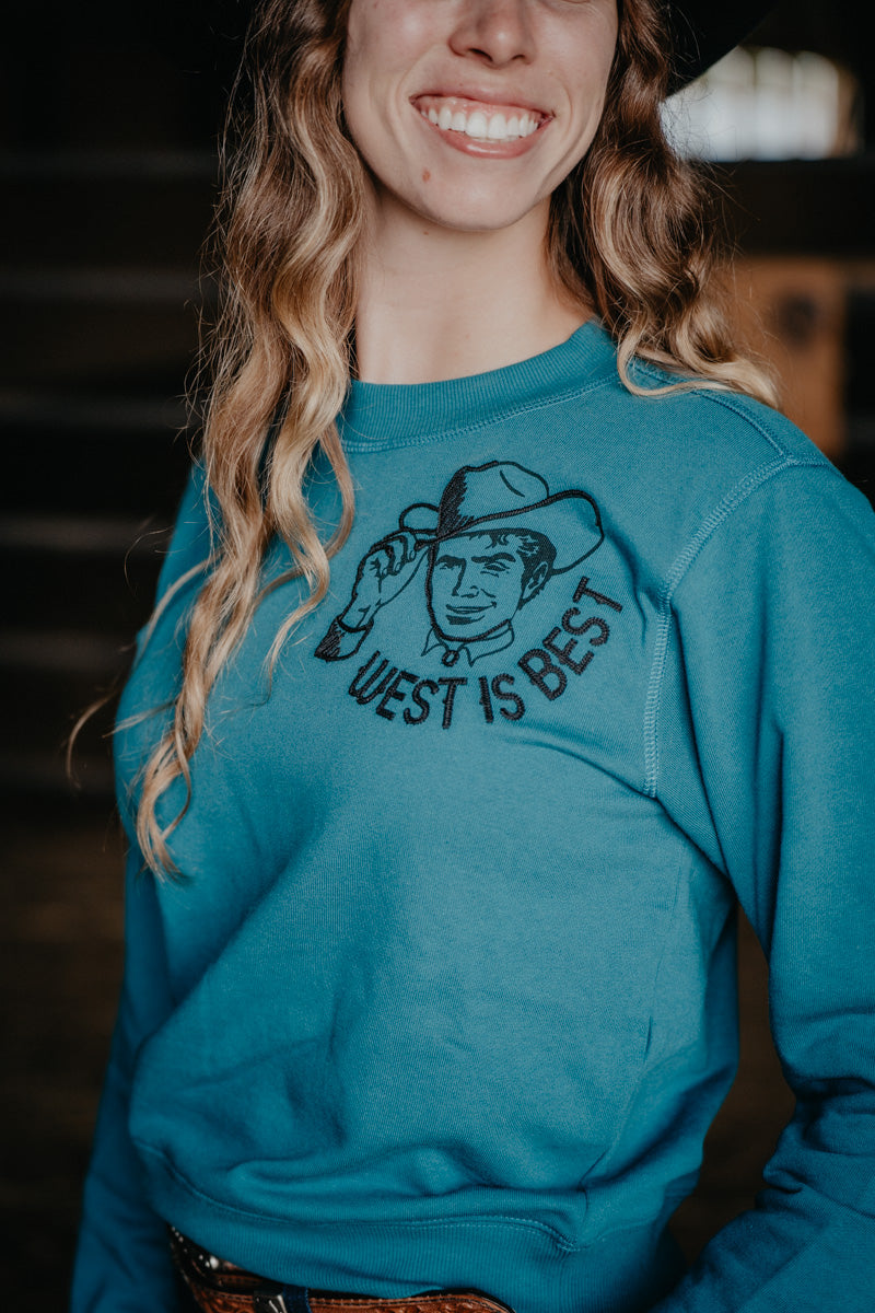 'Josie' Women's Essential Sendero West is Best Sweatshirt (XS-XXL)