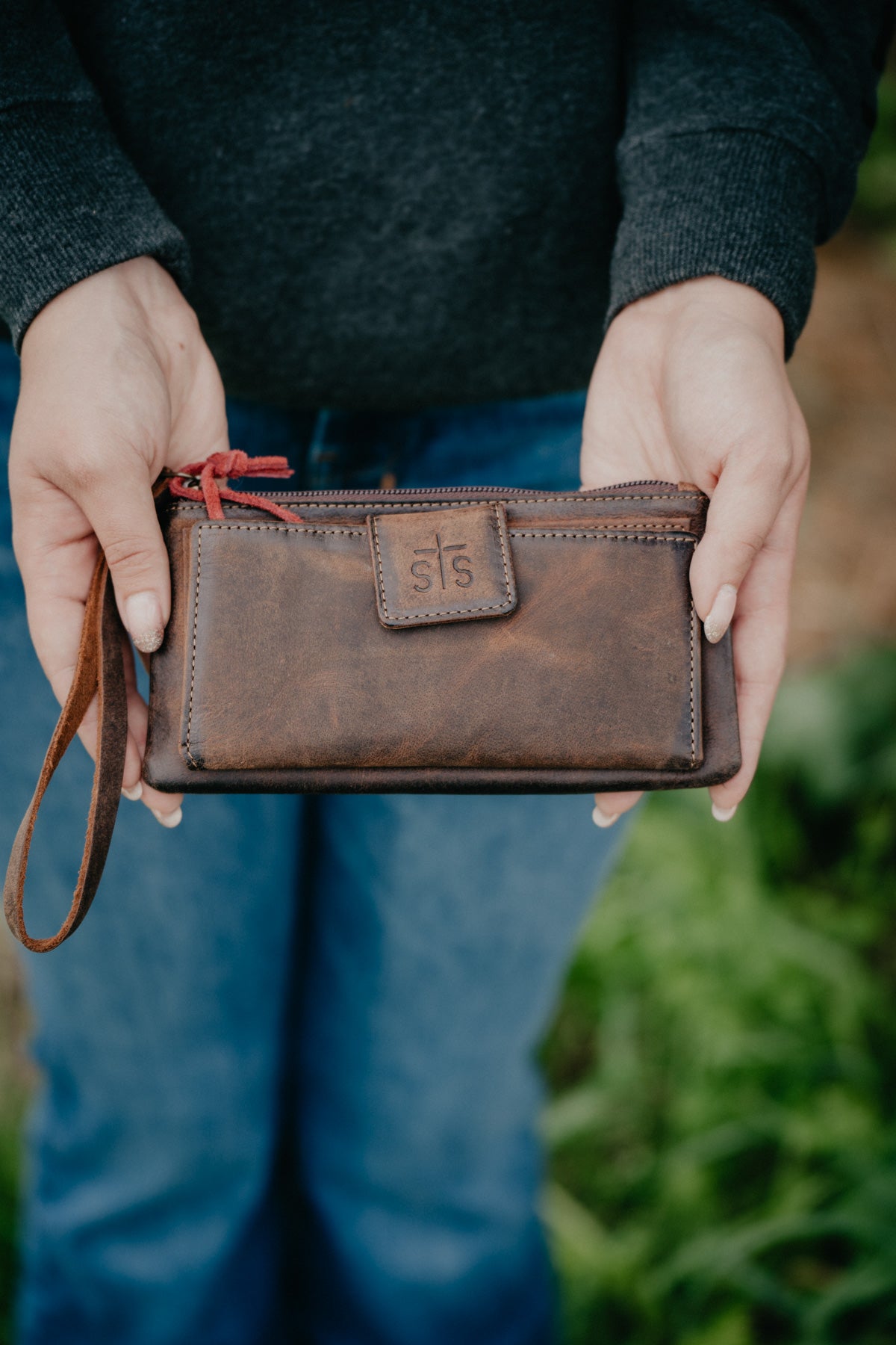'Basic Bliss' Haley Baroness Wallet with Wristlet Strap